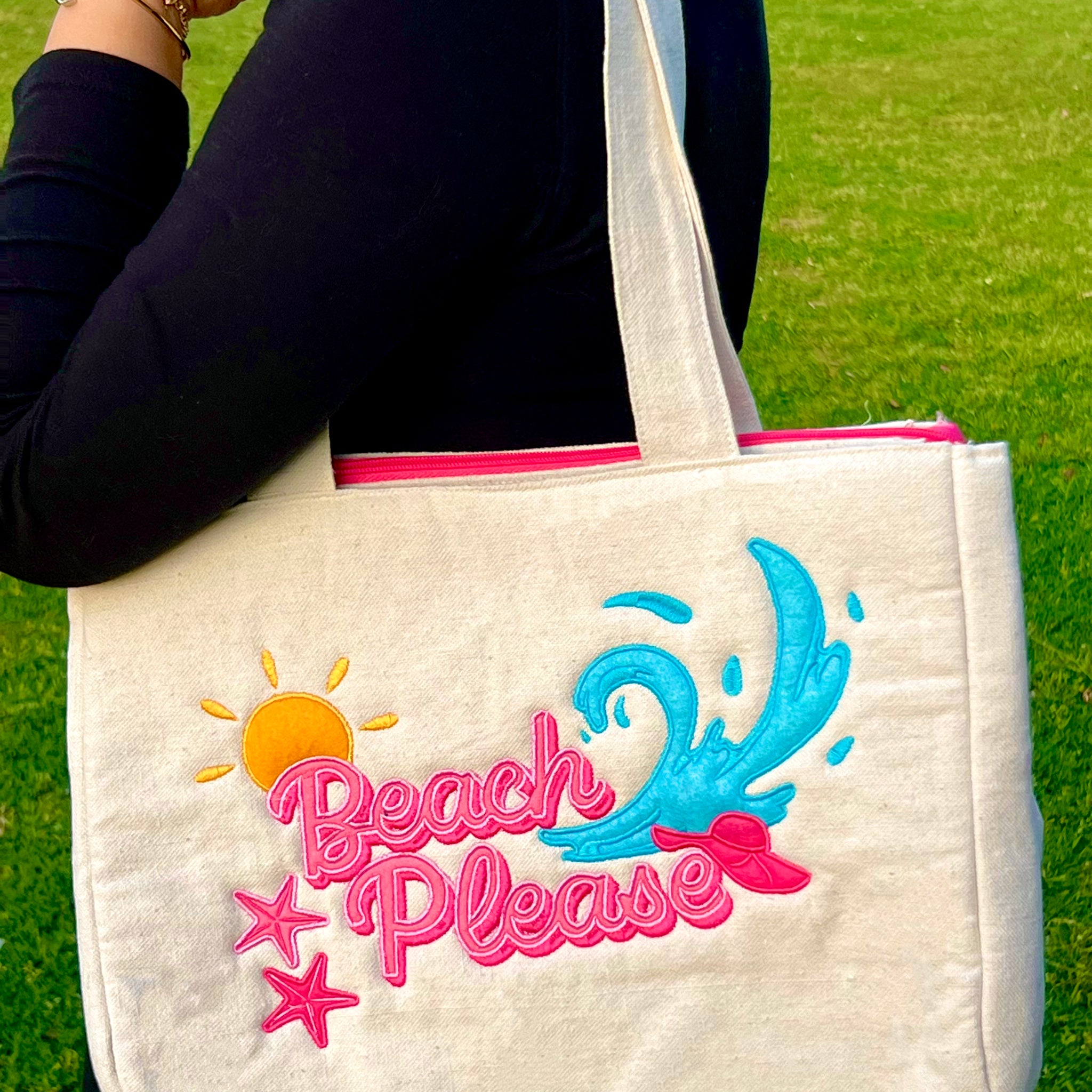 Beach Please Tote Bag
