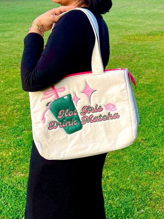 Matcha Tote Bag